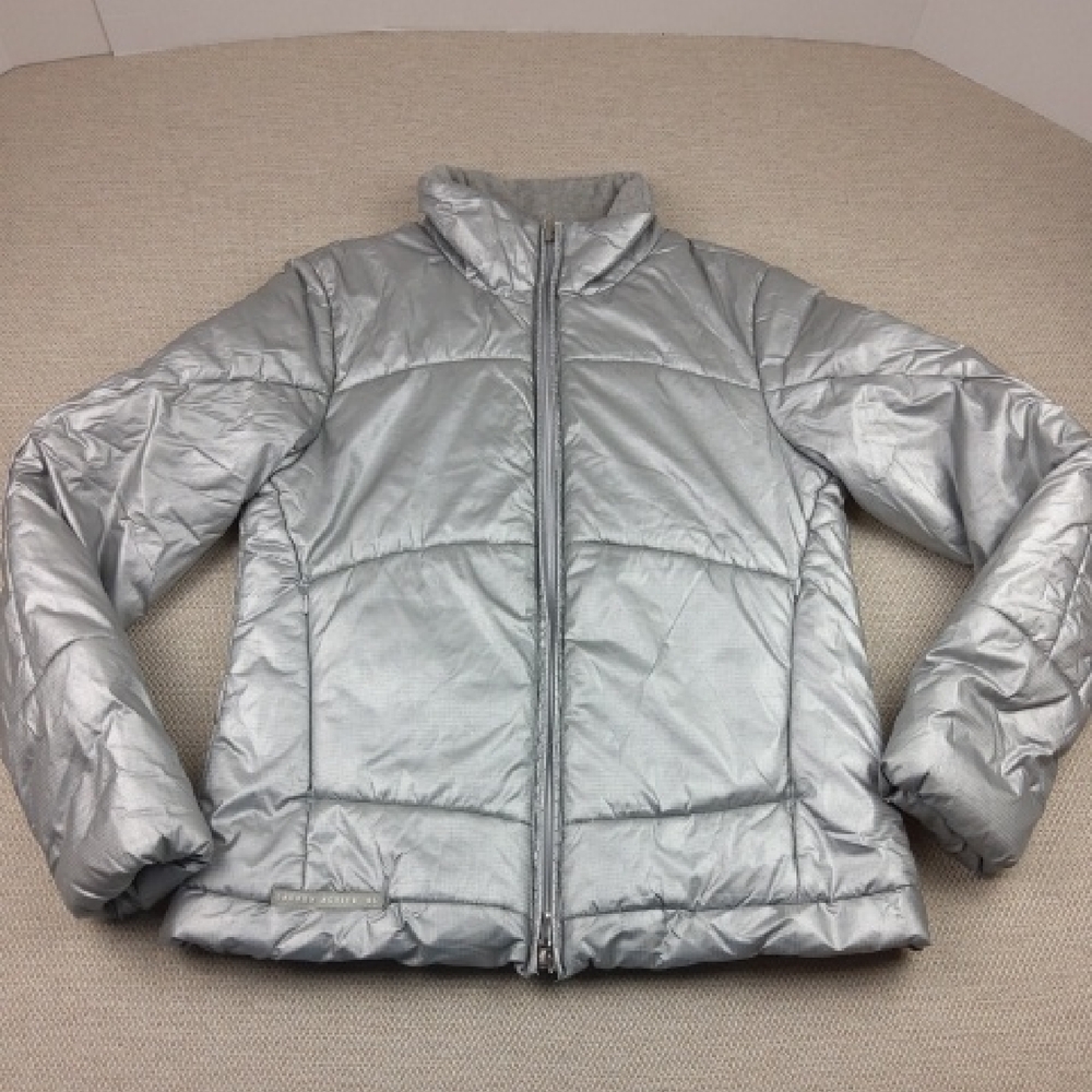 Lauren Active‎ Ralph Lauren Puffer Jacket, Silver, Size S
